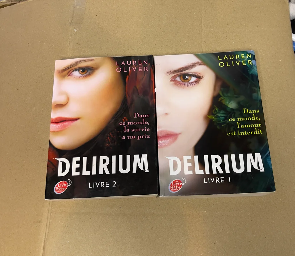 delirium livre Tome 1 et 2 de Lauren Olivier